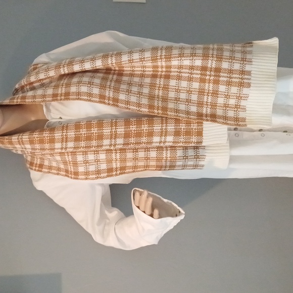 🔥🔥🔥Timberland logo plaid acrylic scarf New - Picture 7 of 11